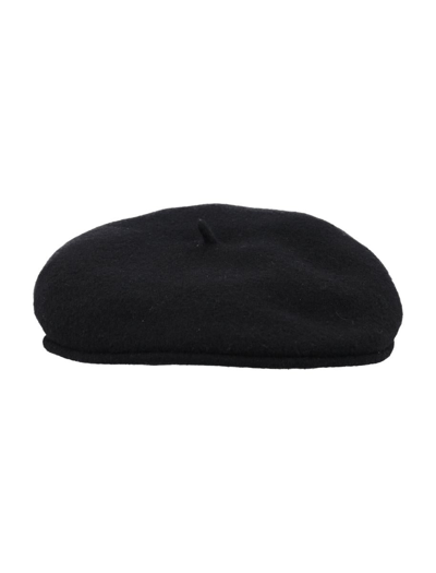 Marine Serre Embroidered Beret In Blue