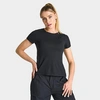 Nike Jordan Women's Essentials Slim Short-sleeve T-shirt In Black 
