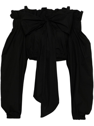 Patou Bustier Top In Black