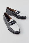 G.h.bass G. H.bass Weejuns Whitney Loafer In Black/white, Women's At Urban Outfitters