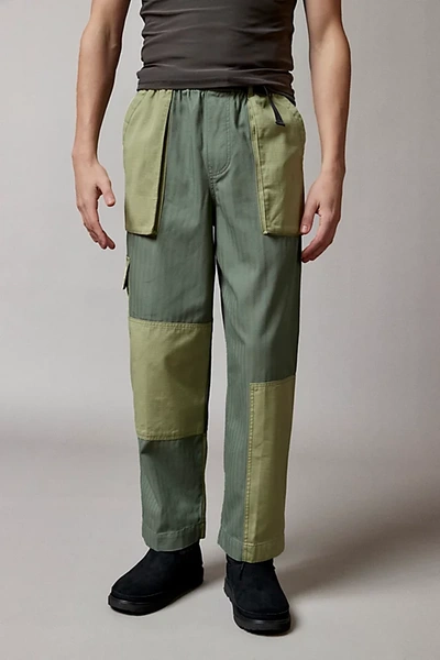 Bdg Fritz Blocked Pant In Green, Men's At Urban Outfitters