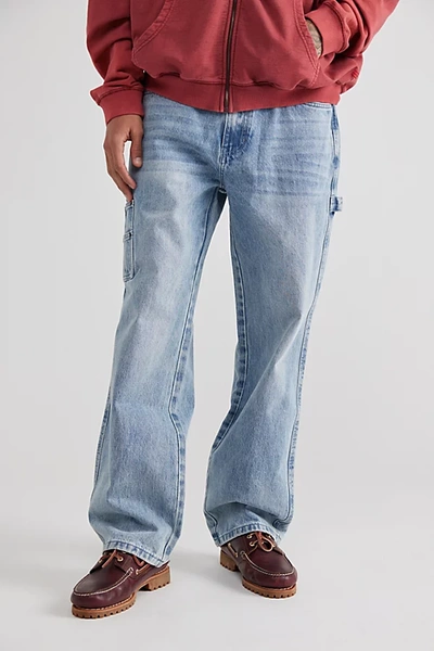 Guess Originals Light Denim Carpenter Jean In Vintage Denim Light, Men's At Urban Outfitters