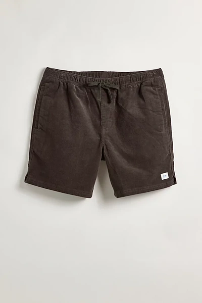 Katin Cord Local Short In Black, Men's At Urban Outfitters
