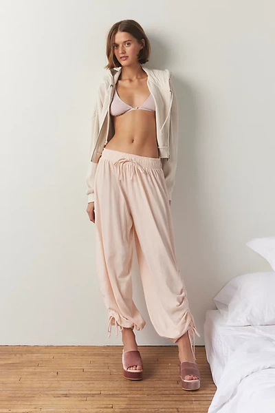 Out From Under Ryan Balloon Jogger Pant In Pale Pink, Women's At Urban Outfitters