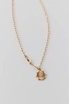 FIVE AND TWO FIVE AND TWO JEWELRY LYRA NECKLACE IN GOLD, WOMEN'S AT URBAN OUTFITTERS
