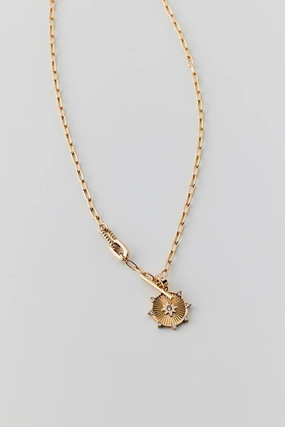 Five And Two Jewelry Lyra Necklace In Gold, Women's At Urban Outfitters