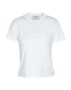 Lanvin Classic Fit Embroidered T-shirt In White