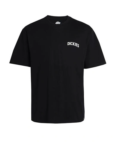 Dickies Elliston Tee Ss Man T-shirt Black Size L Cotton