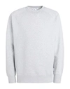 Puma Mmq Crew Man Sweatshirt Light Grey Size L Cotton In Grey