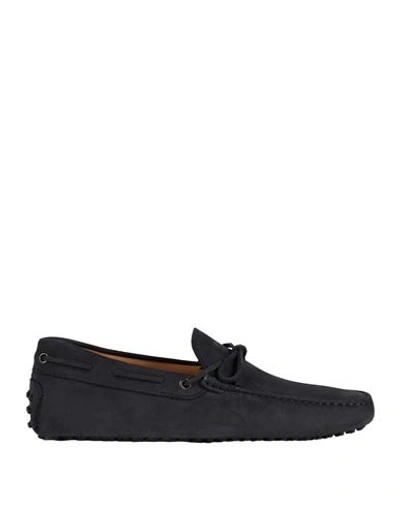 TOD'S TOD'S MAN LOAFERS BLACK SIZE 9 SOFT LEATHER