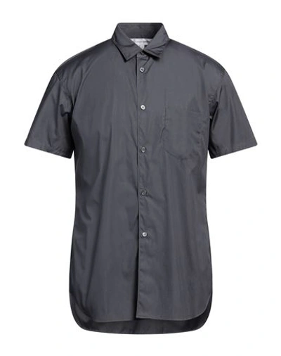 Comme Des Garçons Shirt Man Shirt Lead Size M Cotton In Grey