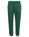 Nike Man Pants Green Size Xxl Cotton, Polyester