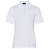 Golfino Women's The Melania Short Sleeve Polo In White In White