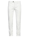 Michael Coal Man Pants Light Grey Size 34 Cotton, Elastane In Grey
