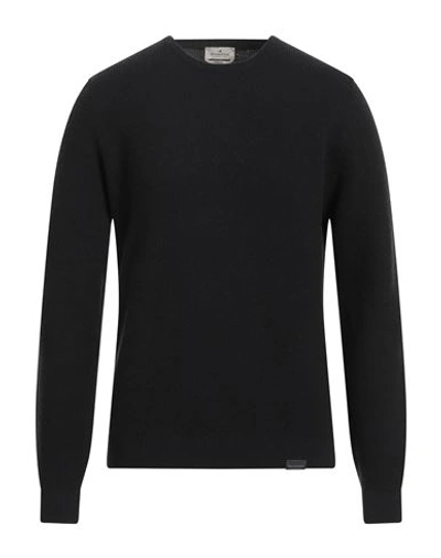 Brooksfield Man Sweater Dark Green Size 44 Wool, Cotton, Polyamide