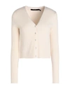 Vero Moda Woman Cardigan Ivory Size Xl Livaeco By Birla Cellulose, Polyester, Nylon In White