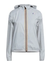 K-way Le Vrai 3.0 Claudette Woman Jacket Sky Blue Size M Polyamide