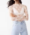 Free People Lady Lux Mesh Layering Top In Ivory-white In White