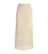 MAX & CO MAX & CO. LACE-DETAIL MIDI SKIRT
