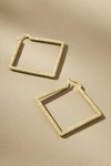 Uncommon James Girl Boss 2.0 Geometric Hoop Earrings In Gold
