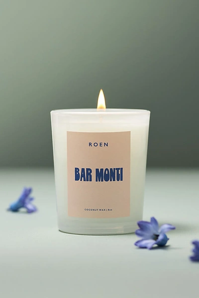 Roen Bar Monti Boxed Candle In White
