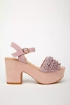 Cordani Liona Raffia Heels In Pink