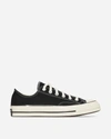 CONVERSE CHUCK 70 LOW VINTAGE CANVAS SNEAKERS BLACK