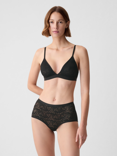 Gap Lace Bralette In Black