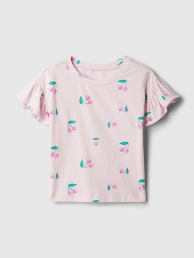 Gap Baby Mix And Match Print T-shirt In Light Peony Pink