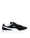 Puma Suede Xl Man Sneakers Black Size 9 Cow Leather In Black