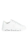 KARL LAGERFELD KARL LAGERFELD WOMAN SNEAKERS WHITE SIZE 7 LEATHER