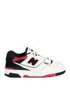New Balance 550 Panelled Low In White
