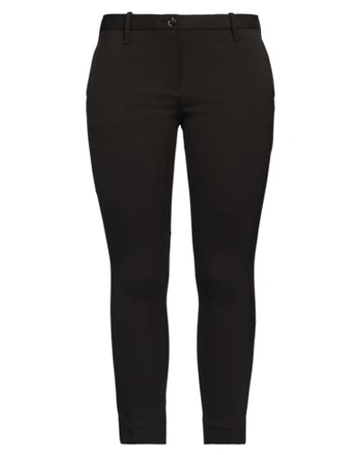 Nine In The Morning Woman Pants Dark Brown Size 30 Wool, Polyamide, Elastane In Brown
