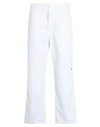 DICKIES DICKIES DOUBLE KNEE REC MAN PANTS WHITE SIZE 34W-32L POLYESTER, COTTON