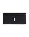 HUGO BOSS BOSS WOMAN HANDBAG BLACK SIZE - COW LEATHER