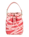 Mcm Woman Handbag Pink Size - Soft Leather