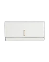 HUGO BOSS BOSS WOMAN HANDBAG OFF WHITE SIZE - COW LEATHER