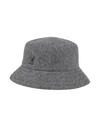 Kangol Woman Hat Grey Size L Wool, Modacrylic