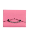Karl Lagerfeld Woman Wallet Pink Size - Bovine Leather In Pink