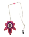 Isabel Marant Woman Key Ring Red Size - Leather In Red
