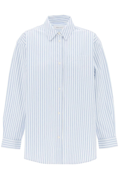 Skall Studio Edgar Striped Cotton Shirt In Mixed Colours