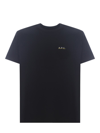 Apc A.p.c. Boxy T-shirt In Black