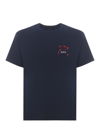 APC A.P.C.  T-SHIRTS AND POLOS BLUE