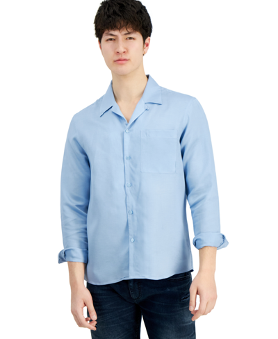 INC INTERNATIONAL CONCEPTS MEN'S KYLO REGULAR-FIT CAMP SHIRT, CREATED FOR MACY'S