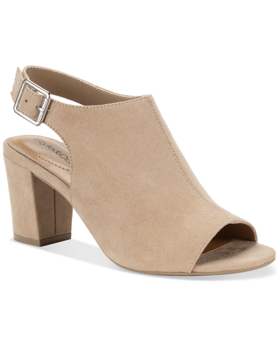 Style & Co Women's Pascaal Slingback Dress Shooties, Created For Macy's In Light Taupe