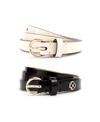 KATE SPADE WOMEN'S 15MM 2 FOR 1 BELTS PATENT