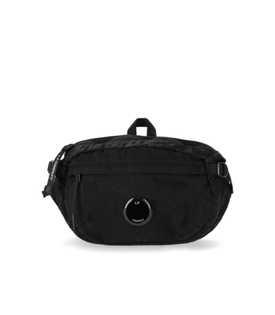 C.p. Company Nylon B Black Crossbody Bag