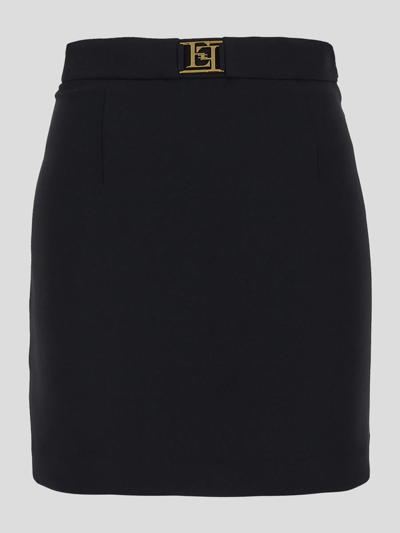 Elisabetta Franchi Skirts In Black