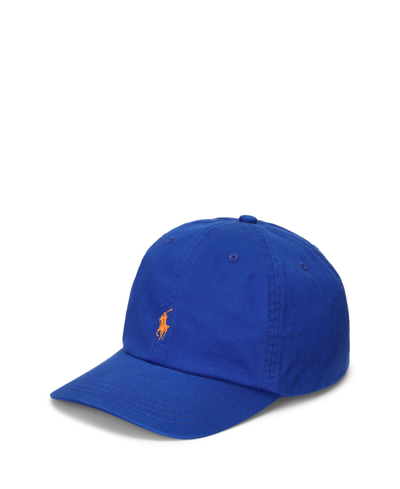 Polo Ralph Lauren Kids' Toddler And Little Boys Cotton Chino Ball Cap In Sapphire Star