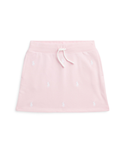 POLO RALPH LAUREN TODDLER AND LITTLE GIRLS POLO PONY TERRY SKIRT